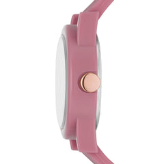 Skechers Rosencrans Mini Metal or Silicone Analog Watch for Women - Rose Pink
