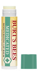 Burt's Bees 100% Natural Medicated Moisturizing Lip Balm with Menthol & Eucalyptus 2 Tubes, 0.15 Ounce (Pack of 2)