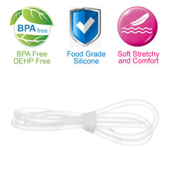 Replacement Tubing for Spectra S2 S1 9 Plus Avent Electric, BPA Free Replace Spectra Tubing Avent Tubing Motif Tubing lansinoh Tubing Ameda Tubing Made by Begical(Not Original Spectra S2 Accessories)