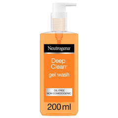 Neutrogena Face Wash, Deep Clean, Gel, 200ml