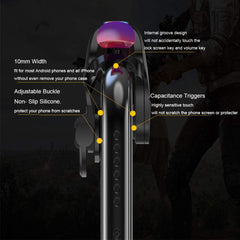 GOFOYO CK3 Mobile Triggers,Mobile Game Controller, Game Trigger for PUBG/Fortnite/Call of Duty,Shooter Sensitive Controller Joysticks Aim & Fire Trigger for iPhone and Android Phone(1 Pair)