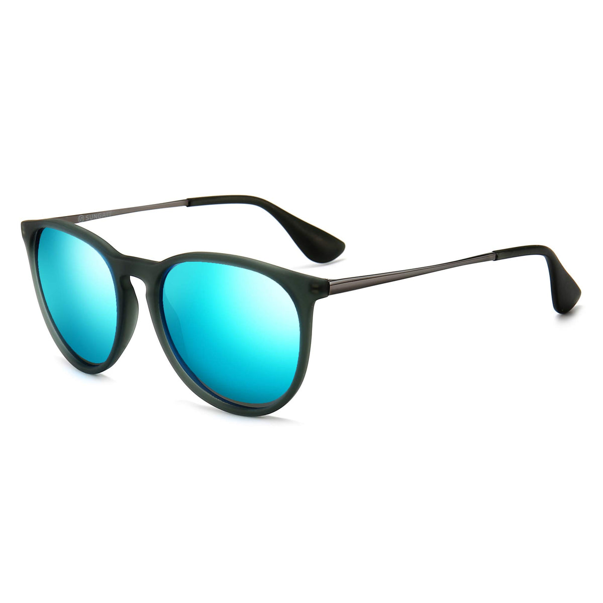 SUNGAIT Vintage Round Sunglasses for Women Men Classic Retro Designer Style