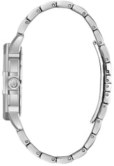 Bulova Men's Crystal Octava Chronograph Quartz Watch, Pave Crystal Dial - Crystal Octava
