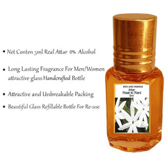 RICH AND FAMOUS Menjewell fragrances Raat ki Rani (Natural Itra/Attar/Perfume) for Men & Women