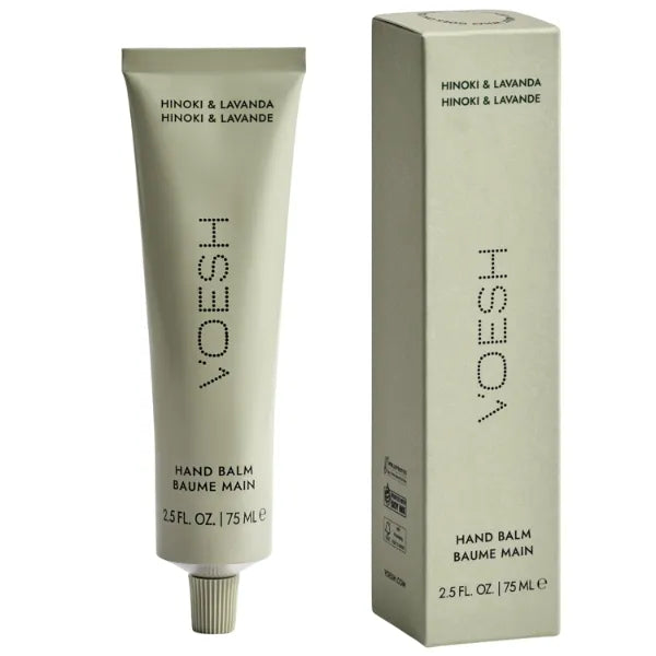 VOESH Vegan Hand Balm Hinoki & Lavanda 2.5 oz. – K-Beauty Korean Skincare Hand Cream for Dry Hands – Non-Greasy Fast-Absorbing Moisturizer with Turmeric Mango Butter and Squalane