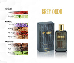 LOUIS VAREL, GREY OUDH EDP UNISEX 100ML