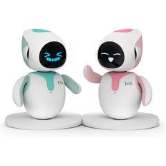 ENERGIZE LAB Eilik – Touch Interactive Toys, Cute Robot Pets with Abundant Emotions. Idle Animations&Mini-Games, Unique Gift for Girls & Boys. Support Update (Blue + Pink Combination)