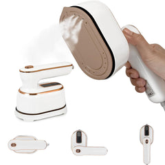 Steamer Iron for Clothes Travel Mini: Steam Iron Handheld Portable Steamer for Traveling Small Size Garment Hand Held Clothing Steamers Travel College Dorm Home Essentials Micro Ironing Machine