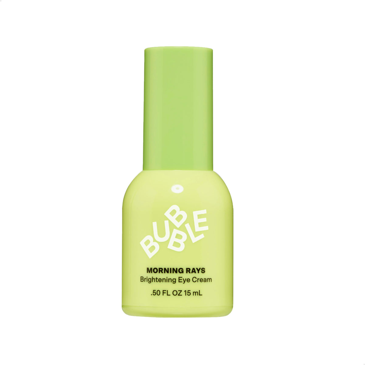 Bubble Skincare Morning Rise Eye Brightening Cream - Vitamin C Under Eye Cream for Dark Circles and Puffiness - Enriched with Green Tea Extract to Calm, Protect and Soothe Skin (15ml)