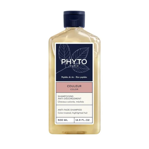 PHYTO COLOR Anti-fade Shampoo, Sulfate Free Shampoo For Color Treated Hair, Protects Color Intensity 16.9 FL Oz