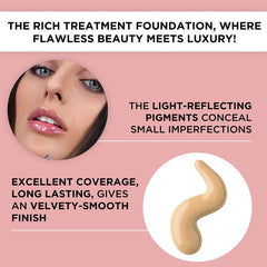 Artdeco Rich Treatment Foundation Number 15, Cashmere Rose 20 Ml
