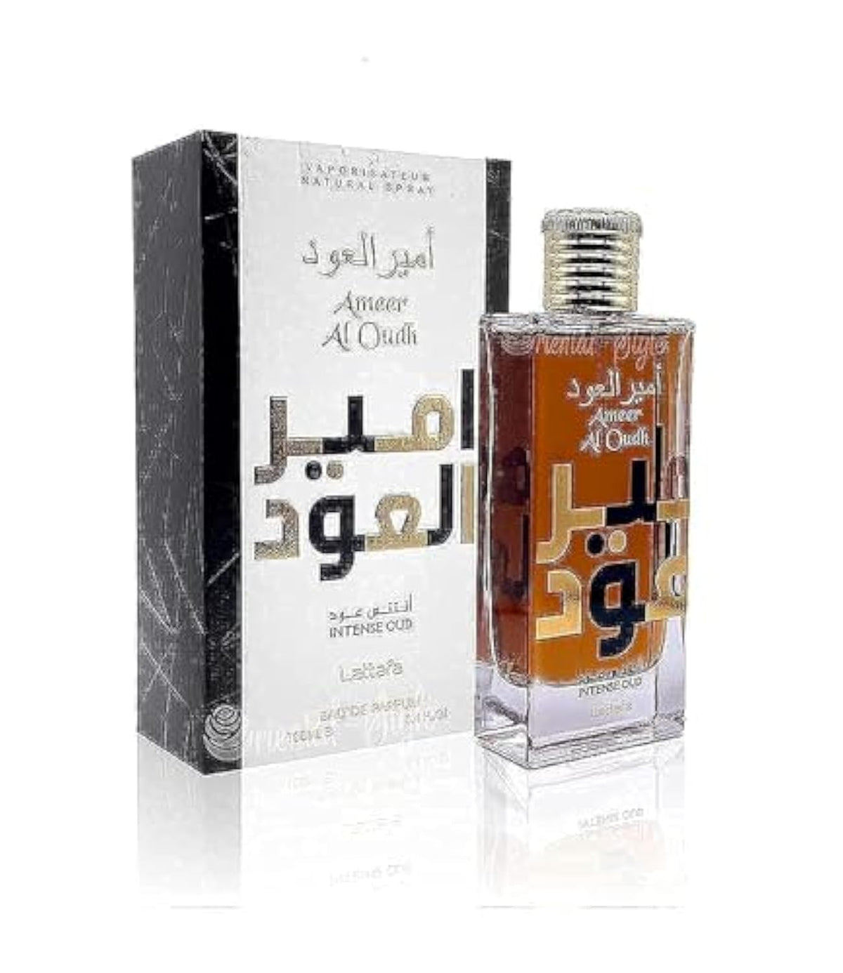 Lattafa Perfume for Men Ameer Al Oud Intense Long Lasting Oudh Fragrance Imported Eau De Perfume 100 ml (Pack of 1)