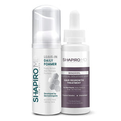 Shapiro MD Hair Growth Experts Womens Hair Regrowth Travel Kit, 1 Month Supply