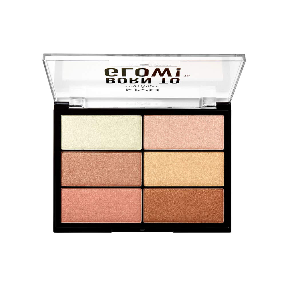 NYX PROFESSIONAL MAKEUP Born to Glow Highlighting Palette, 01