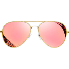KANASTAL Polarized Sunglasses for Women and Men, Metal Frame Sun Glasses Retro Shades for Mens Driving Outdoor Military Style 100% UV400 Protection