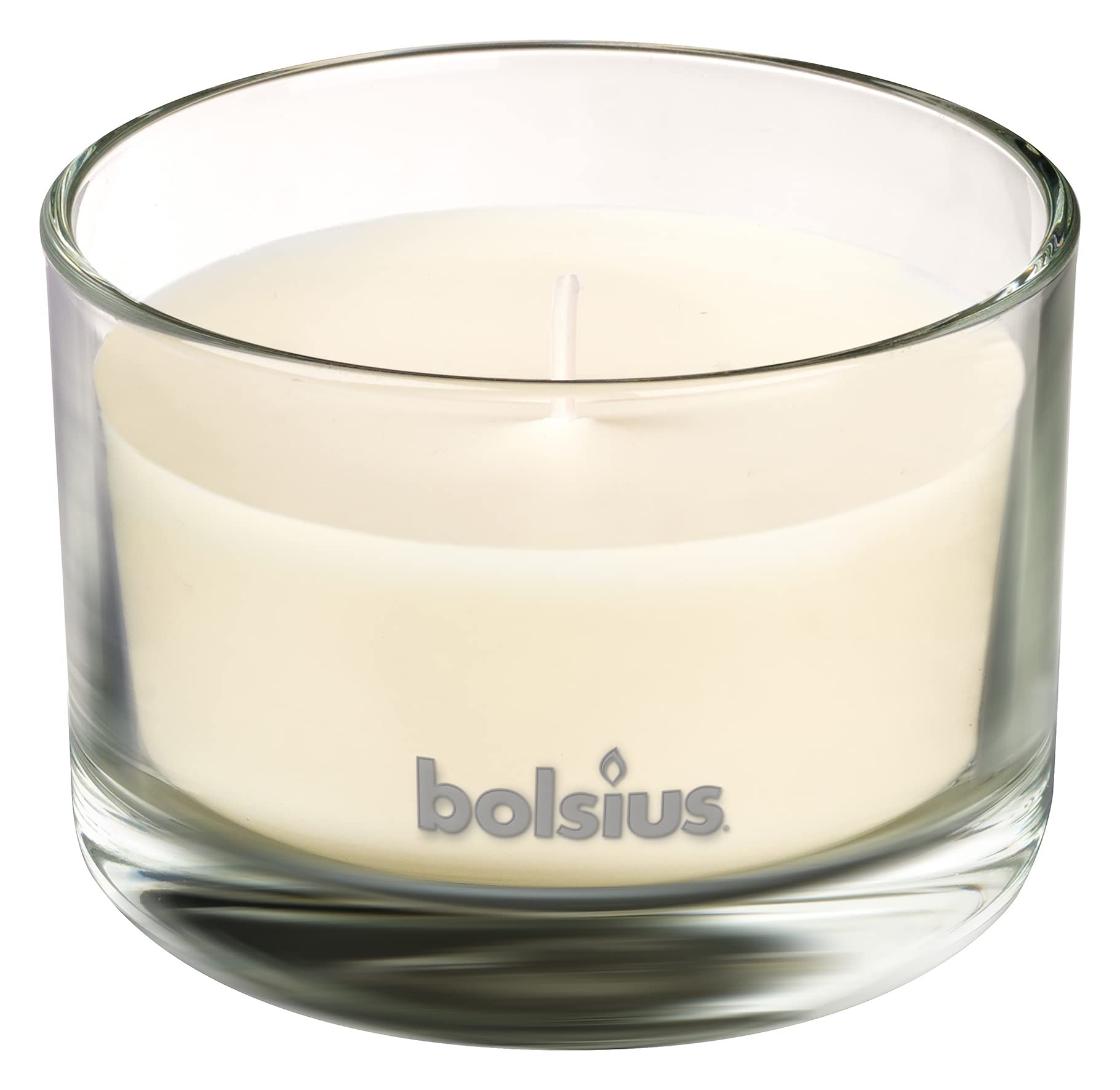 Bolsius True Scents Vanilla Candle in Glass Scented Medium