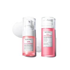 SKINTIFIC 10% Niacinamide Serum & Brightening Face Cream Set