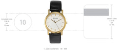 Sonata Analog White Dial Men's Watch -NJ7987YL02W