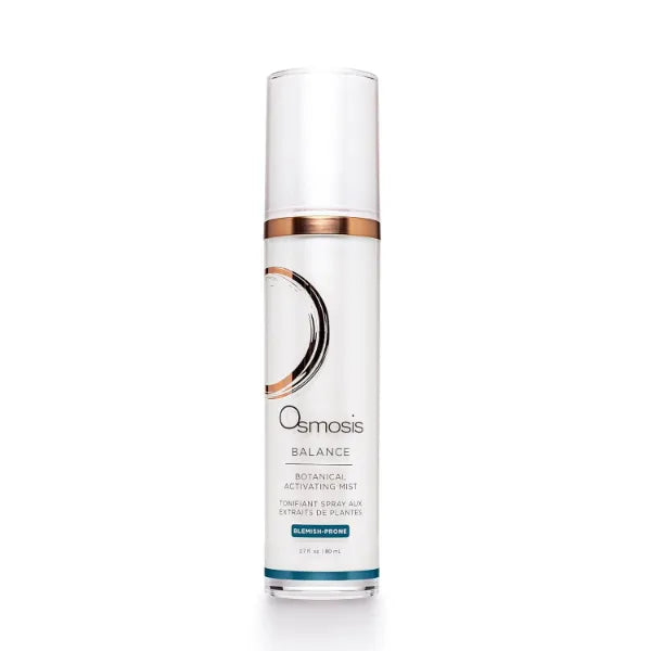 Osmosis BALANCE Face Toner for Blemish Prone Skin, Botanical Activating Mist, Oil Control With Tea Tree Oil, 2.7 fl oz