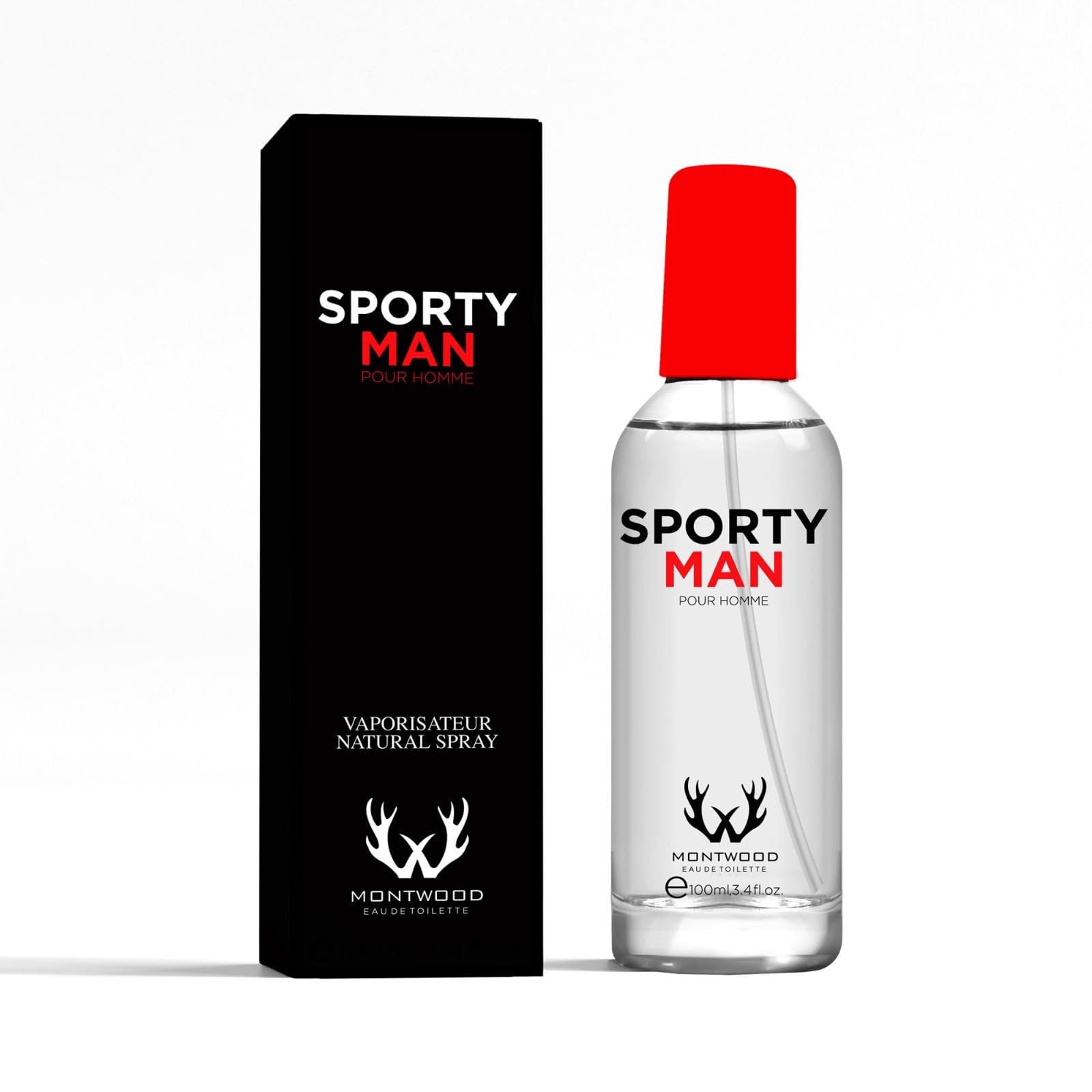 Montwood Sporty Man Pour Homme: Eau de Toilette Pour Homme | Perfume for Men 100ml