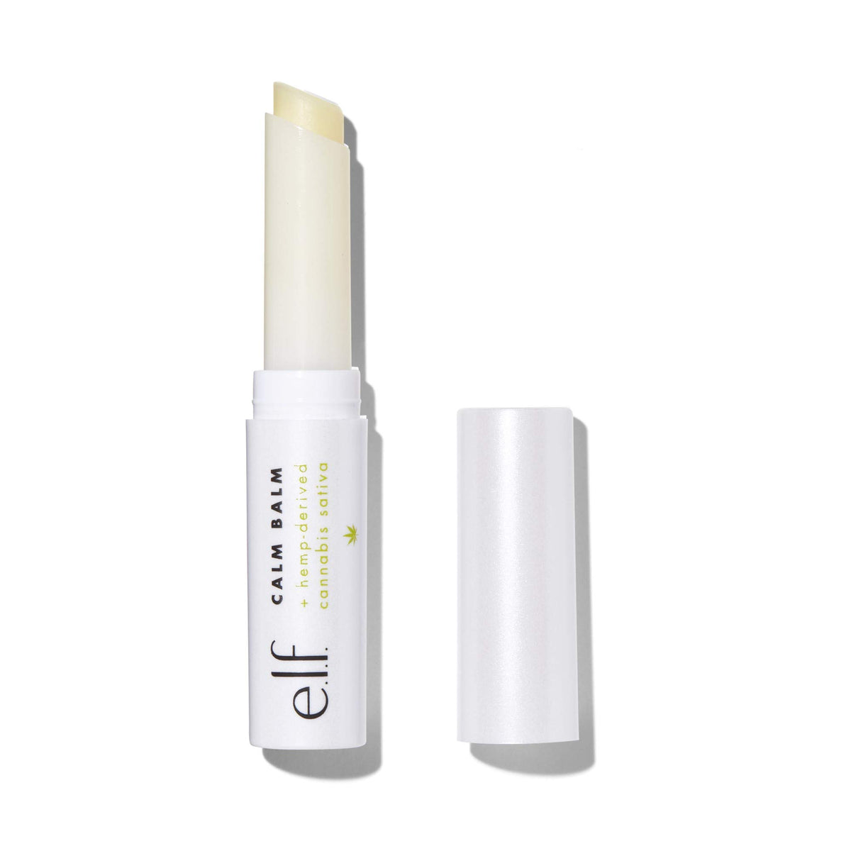 e.l.f. Calm Balm, Hydrates & Nourishes Lips, Infused with Hemp-Derived Sativa, 0.07 Oz (1.9g), (Pack of 1)