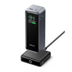 Anker Prime Power Bank, 27,650mAh 3-Port 250W Portable Charger for Travel, TSA-Approved, Smart App, for MacBook Pro/Air, iPhone 16/15/14 Series, Samsung, Laptops, and More