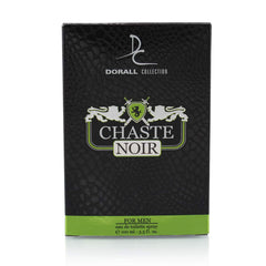DORALL COLLECTION Chaste Noir Eau de Toilette Perfume for Men, Green & Floral Long Lasting Masculine Fragrance, Body Perfume for Men - 100ml