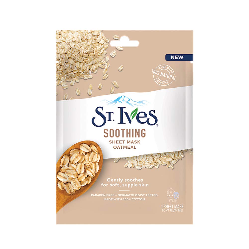 ST. Ives St 23 ml Sheet Mask Soothing Oatmeal (Single)