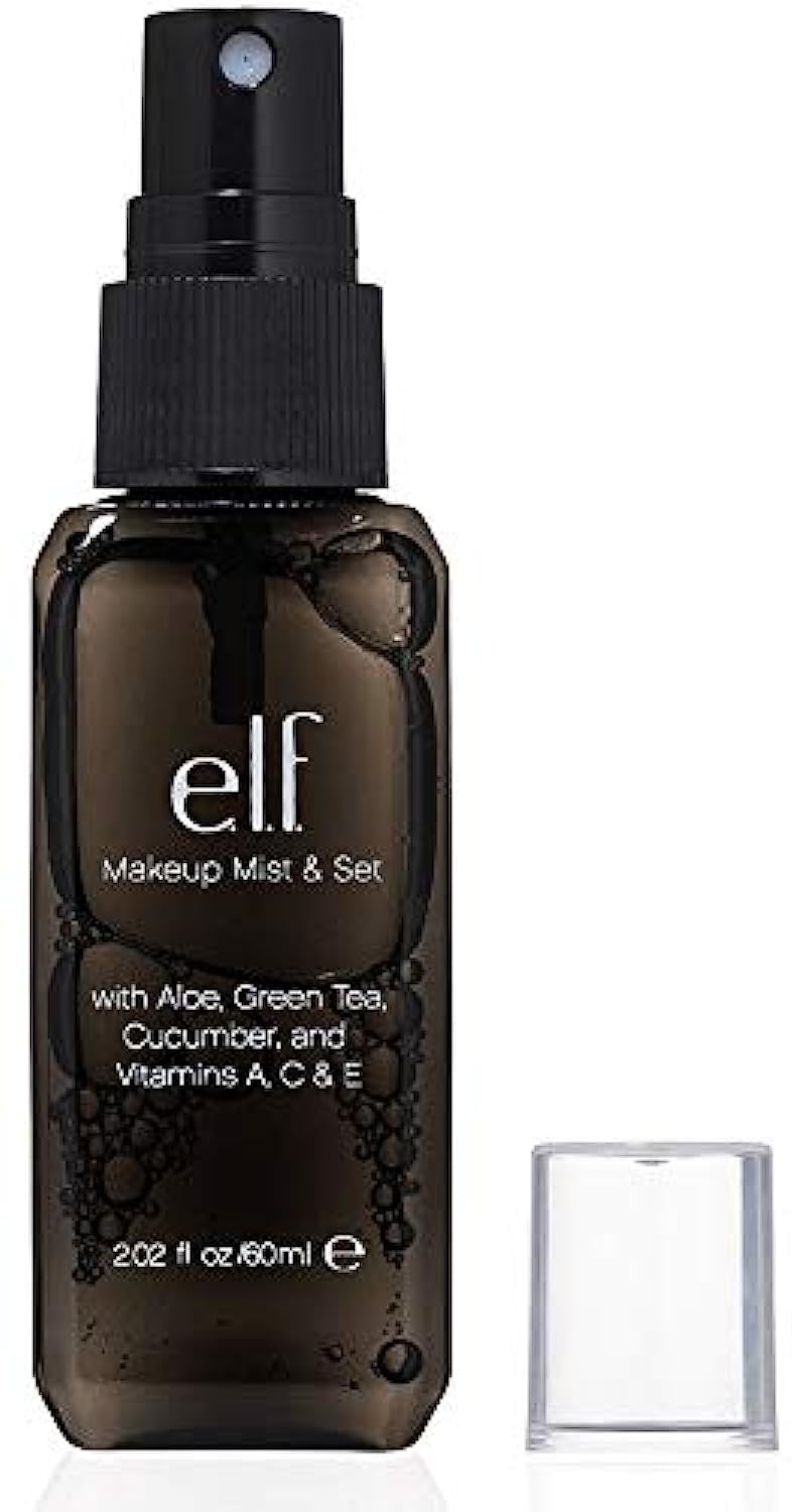 e.l.f. Studio Makeup Cosmetics Mist & Set,Clear