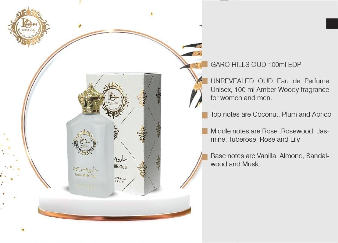 Paro Oud Garo Hills Eau De Parfum MADE IN UAE