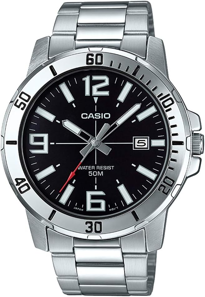 Casio Watch Silver/Black