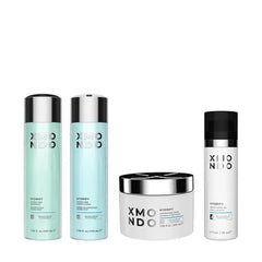 XMONDO Hair Wash Day Kit for Dry Hair Hydrate and Nourish Hair with Argan Oil, Baobab Oil, Hyaluronic Acid, and Shea Butter