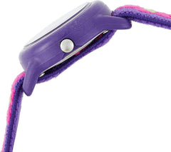 Timex Kid's Analog 28 mm Elastic Fabric Strap Watch - Flowers