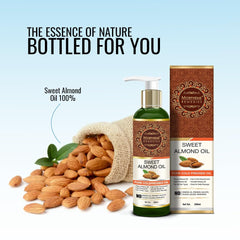 Morpheme Remedies Cold Pressed Sweet Almond Oil, 200ml
