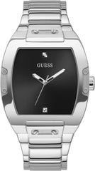 GUESS Men's Trend Casual Tonneau Diamond 43mm Watch