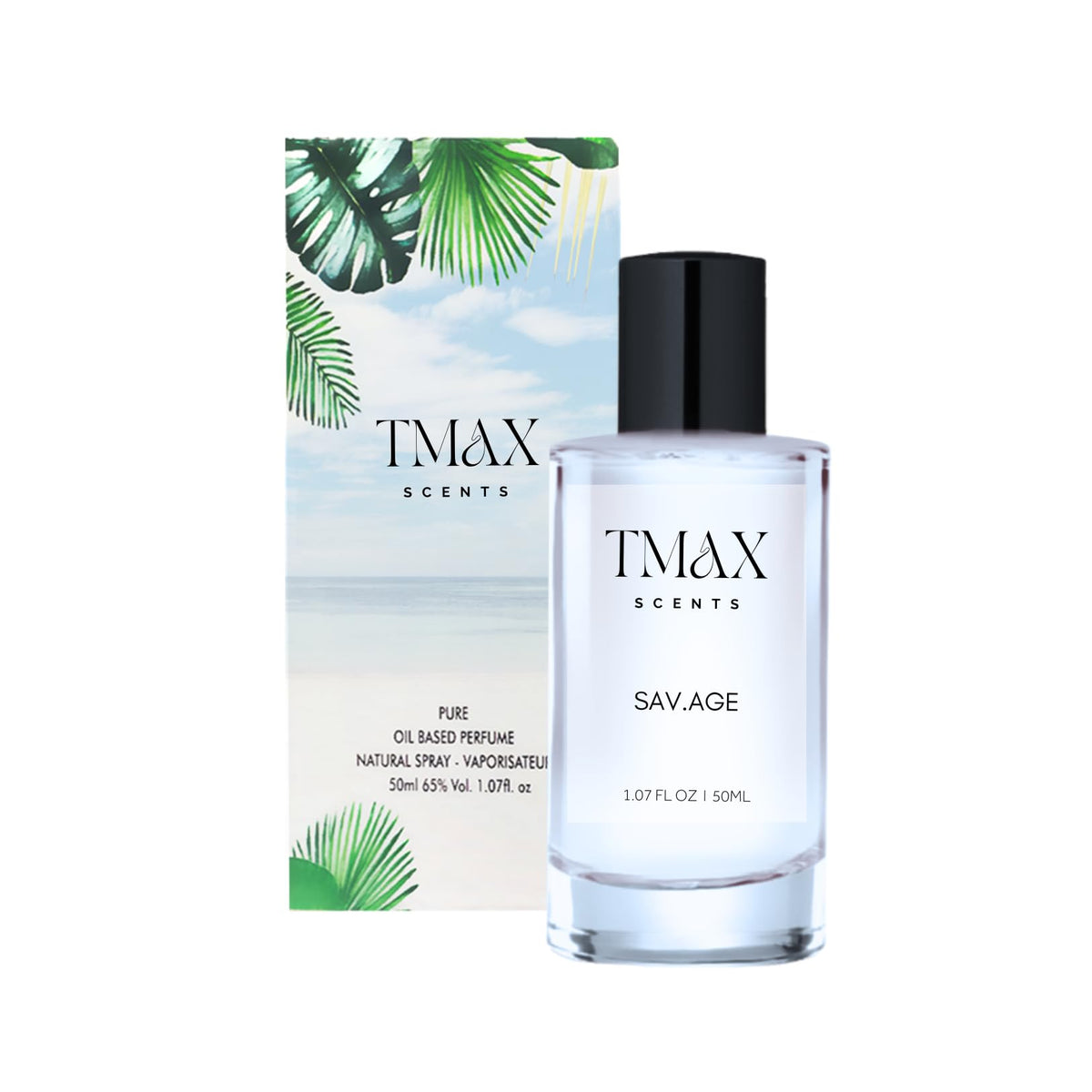 TMAX Scents Sav.Age Extrait de Parfum for Men - 50ml | Long-Lasting, Luxurious Scent | Ideal for Everyday Elegance
