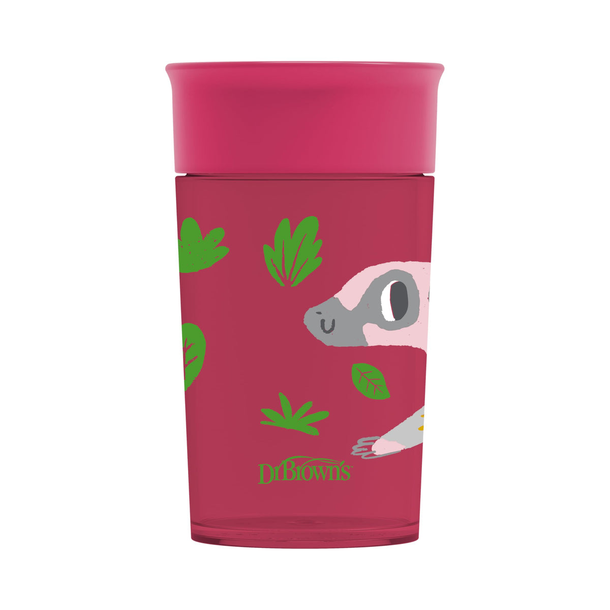 Dr. Brown's Brown s Milestones Cheers360 Cup, Red, 10 oz
