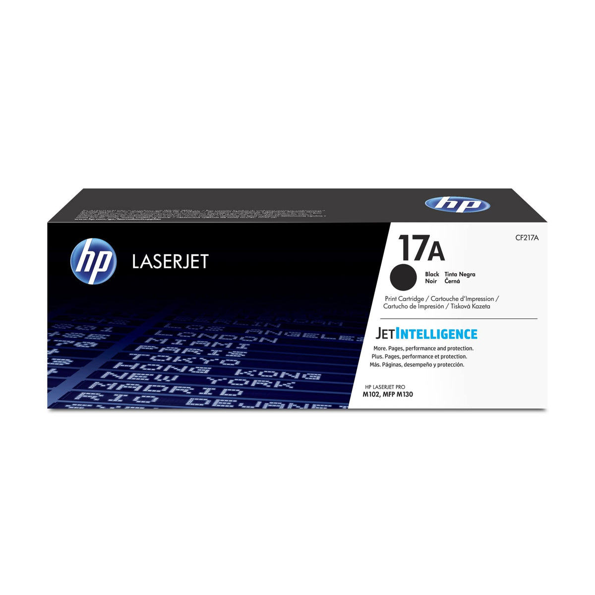HP 17A Black Toner Cartridge for LaserJet Printers Original [CF217A]