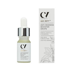 Green People Age Defy+ Anti-Redness Booster Drops, Soothing Drops for Mature Skin - Paraben & Alcohol Free - Vegan, 10ml