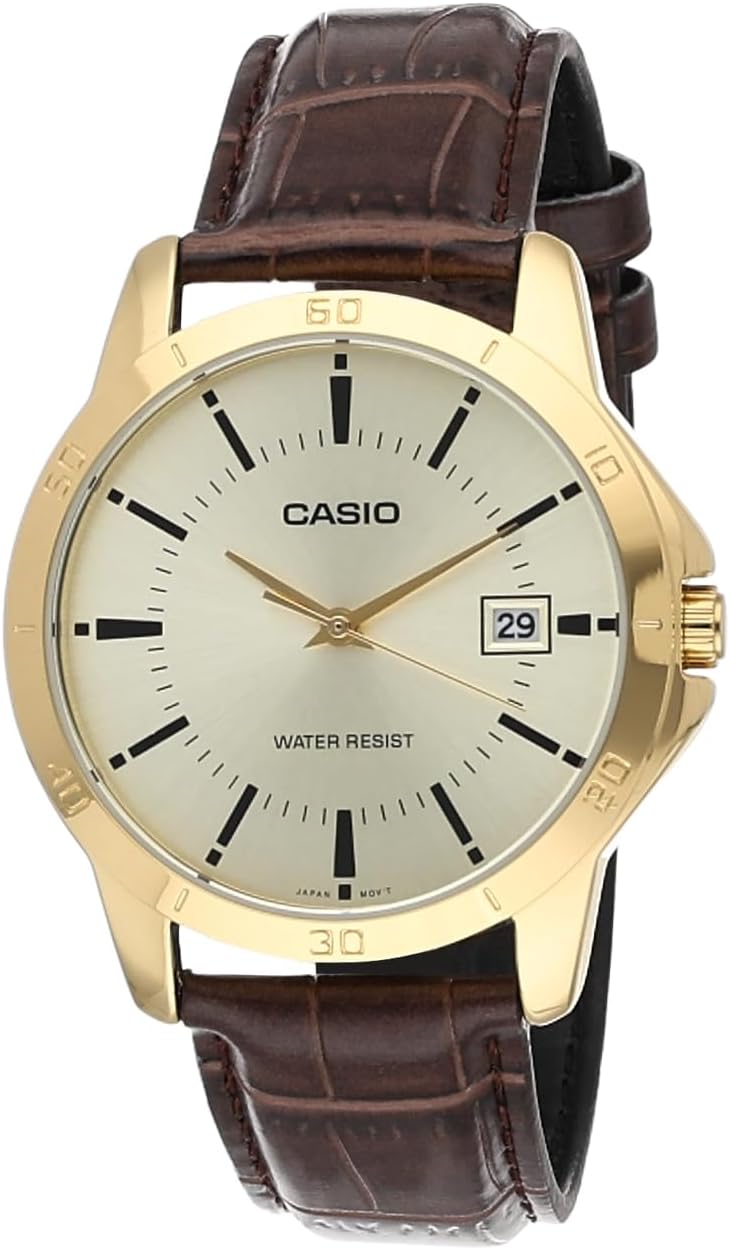 Casio Watch Brown/Gold