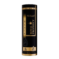 Al-Nuaim Barrel Series Black Royal Prophecy Attar Roll On for Men & Women - Pack of 2 (6ml Each) | Alcohol Free Fragrance