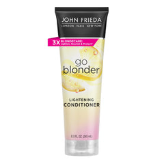 John Frieda, Conditioner Gradual Lightening Conditioner Ounce with featuring our BlondMend Technology, Sheer Blonde Go Blonder, Citrus and Chamomile, 8.3 Fl Oz
