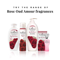 Enchanteur EDT& Perfumed Deodorant Giftpack- Rose Oud Amour, Gift Of Love, 175 ml