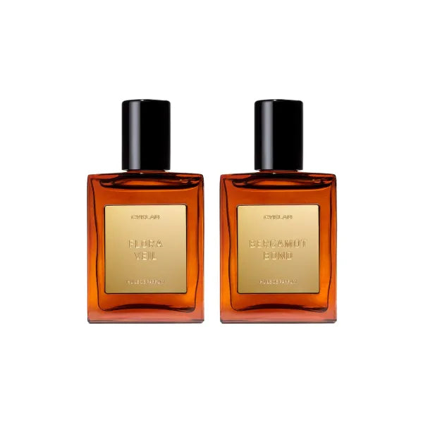 CYKLAR Perfume Oil Roll On. Travel Friendly Flora Veil & Bergamot Bond Fragrance Bundle