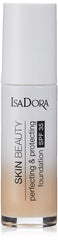 ISADORA Skin Beauty Perfecting & Protecting Foundation SPF 35, Light Honey