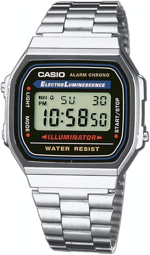 Casio Unisex-Adult Quartz Watch Silver/Grey/Blue