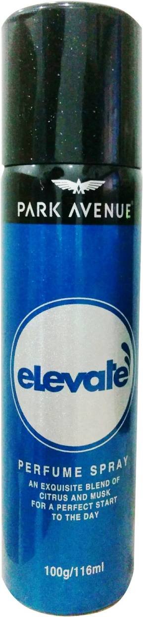Park Avenue Men's Elevate Fresh Scented Perfume Spray, 100G - Emollients