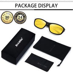 Joopin Polarized Sports Sunglasses for Men Women Driving Cycling Running Fishing Glasses UV400 Protection Wrap Around Shades Lenses