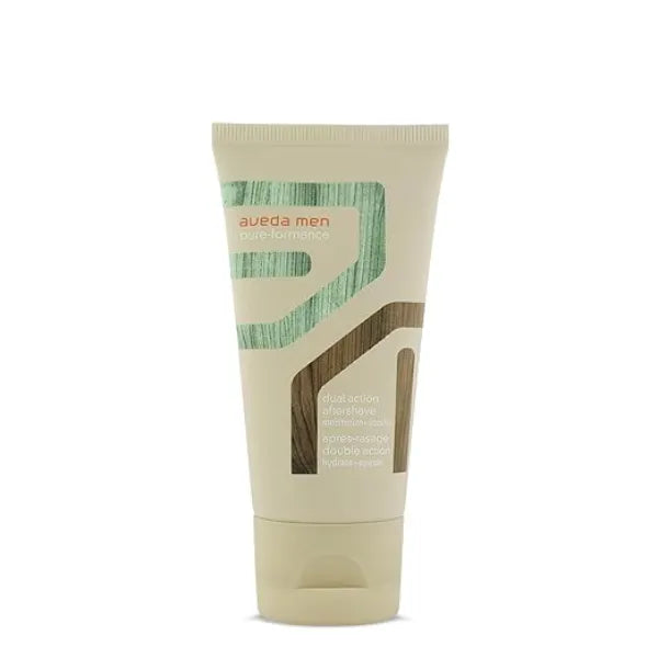 Aveda Men Pure Formance Dual Action Aftershave 2 in 1 Aftershave & Moisturizer with Spearmint for All Skin Types 97% Naturally Derived 2.5 Fl Oz