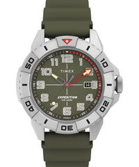 Timex Men's Analogue Watch with a Silicone Strap Expedition North Ridge - Green